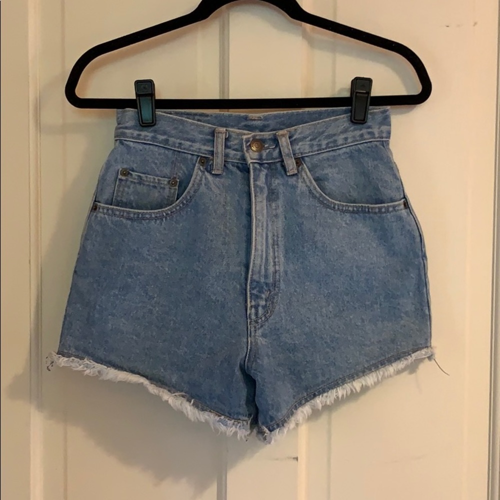 High Waisted Jean Shorts